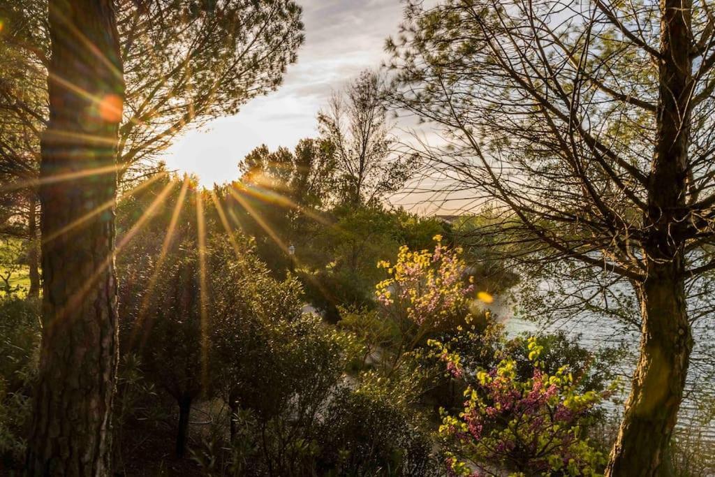 Magnifique Vue Lac Au Golf De Pont-Royal Mallemort Exteriér fotografie